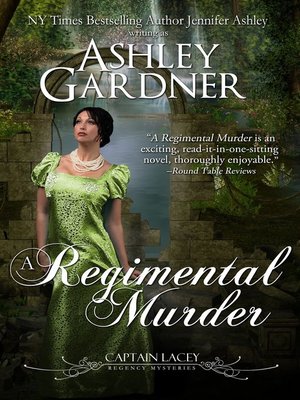 cover image of A Regimental Murder (Captain Lacey Regency Mysteries #2)